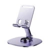 Customized all-metal rotating phone stand, foldable desktop stand, live-streaming bestseller phone stand, gift logo Item Picture